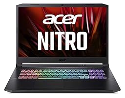 Acer Nitro 5 (AN517-41-R4UD) Gaming Laptop 17 Zoll Windows 11 - QHD 165 Hz IPS Display, AMD Ryzen 9 5900HX, 32 GB DDR4 RAM, 1 TB PCIe SSD, NVIDIA GeForce RTX 3080 - 8 GB GDDR6