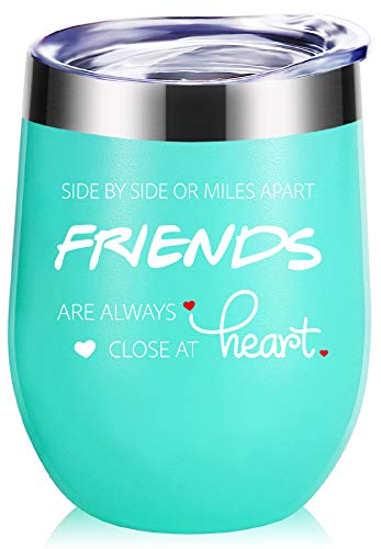 Best Friend Gifts.Side By Side or Miles Apart,Friends Are Always Close at Heart