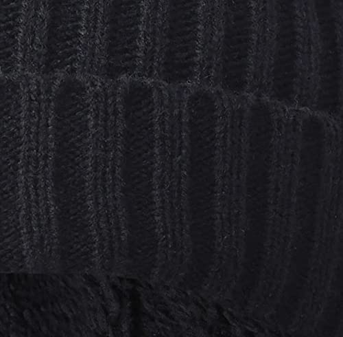 Gorro bufanda y guantes GFM de punto térmico de invierno para hombre conjunto de 3 piezas 3