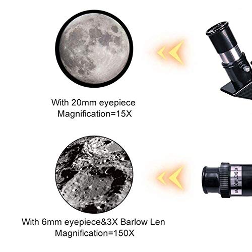 Telescopio astronómico profesional portátil para principiantes miniatura 2