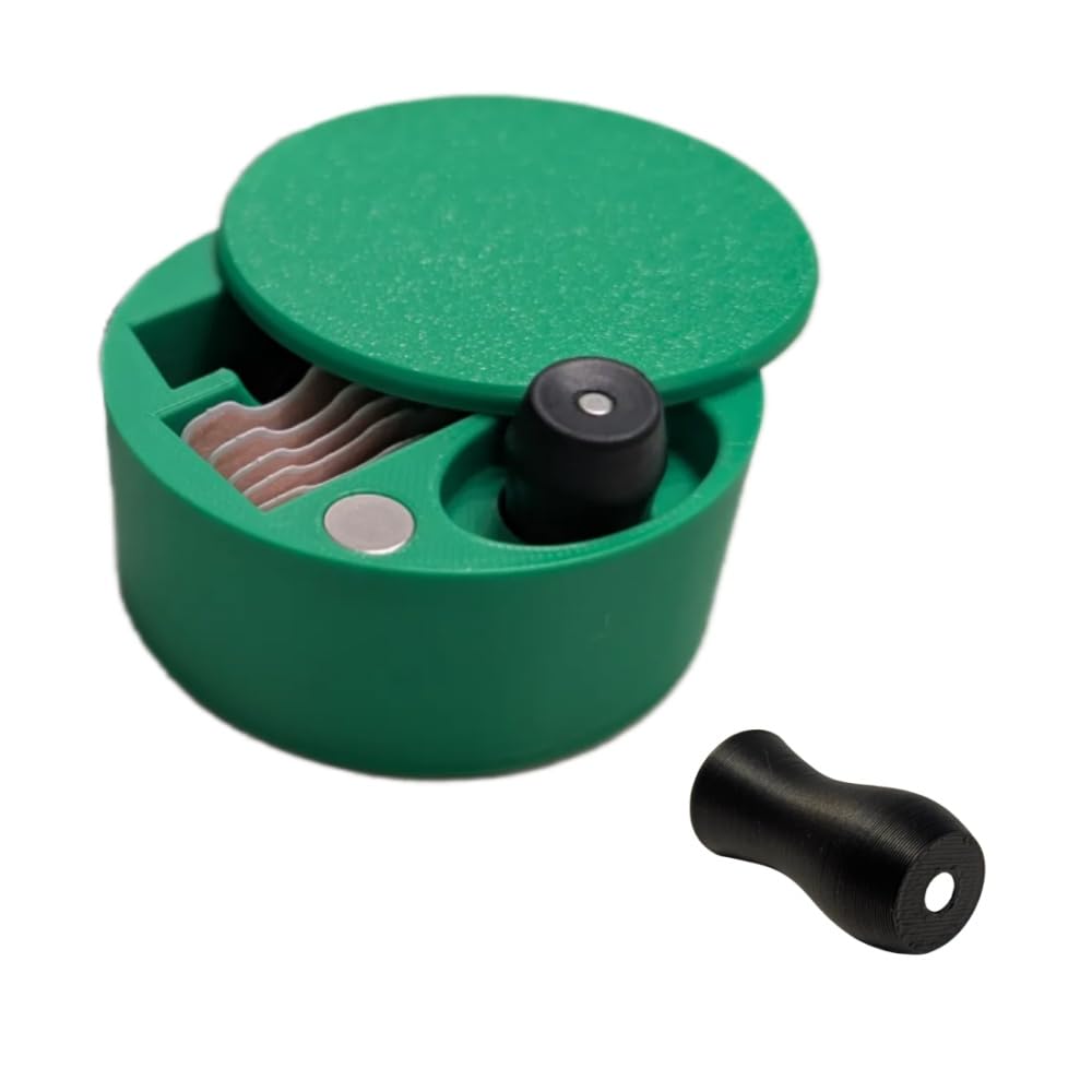 Small Travel Case for Intake Breathing Nasal Strips with 1 Applicator Durable Travel Case Holds Up to 14