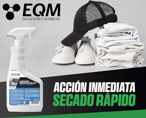 EQM - ECO-903 - Higienizante Textil de Aplicación Directa - 750 ml - Ideal para todo tipo de ropa y calzado - Secado rápido y acción inmediata - imagen 3