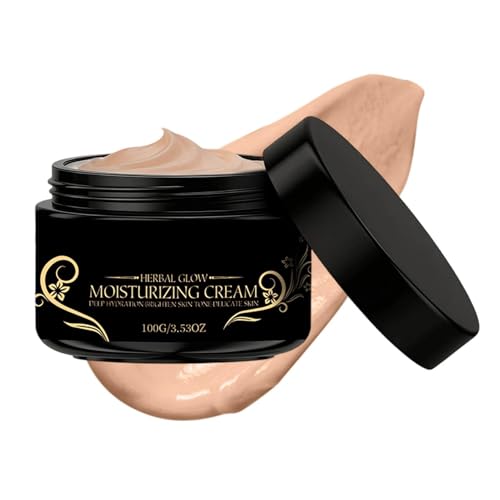 Gesichtscreme für Frauen | 100 g Feuchtigkeitsspendende Aufhellende Hautpflege,Gesichtscreme Für Reife Haut - für die tägliche Feuchtigkeitspflege im Alltag zu Hause auf Reisen am Morgen und Abend