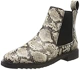 Synthetik Clarks Damen Griffin Plaza Chelsea Boots, Grau (Taupe Snake Taupe Snake), 39.5 EU