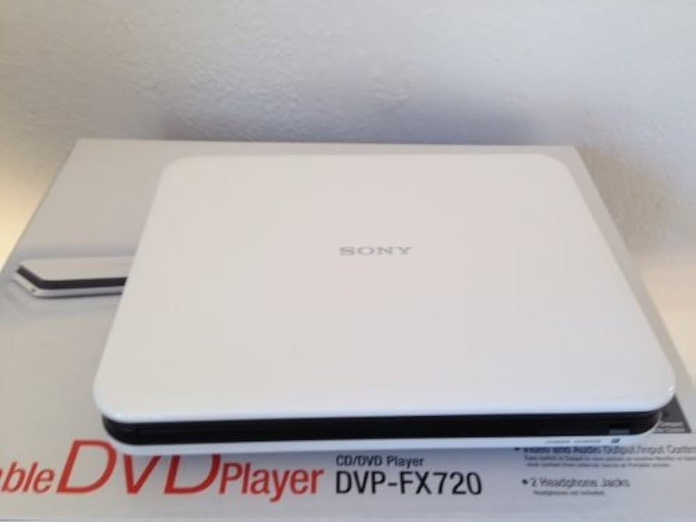 Sony DVP FX720 - reproductor de DVD - portátil - pantalla: 7