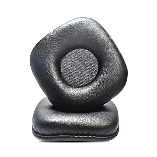 Image of Street27 Protein Leather Replacement Ear Pads Cushions Compatible with Marshall Major, Boat Rockerz 600 Headset Headphone - Black