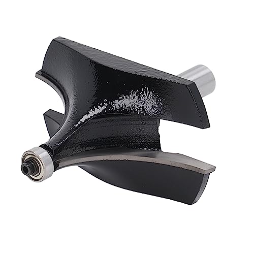 Roundover Router Bit, Round over Router Bit Tool Wide Application Tungsten Carbide Easy Installation 1/2in Shank Anti Kickback for Wood - Image 2