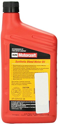 Ford Genuine XO-10W30-QSP SAE 10W-30 Premium Synthetic Blend Motor Oil - 1 Quart Bottle - Thumbnail 2