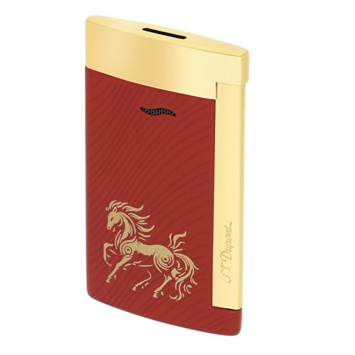 CNY Horse Slim 7 Encendedor Rojo miniatura 1