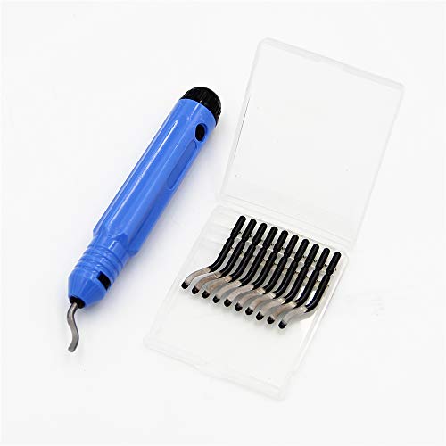 Burr and Trim Tool Repair Part Deburr Tool Trimming Knife Deburring Blade Metal Deburring Tool Kit