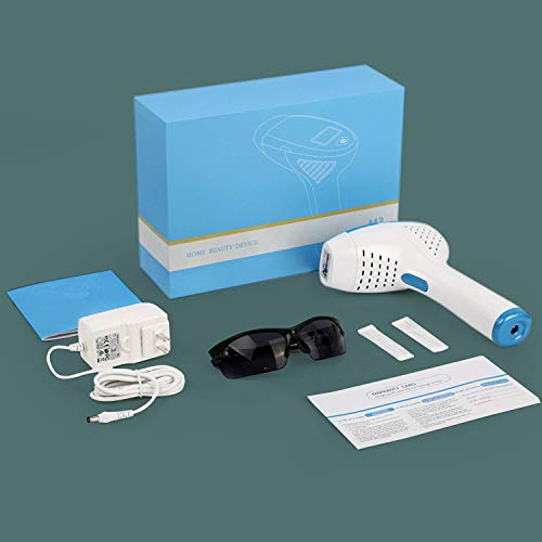 TUMAKOU Hair Removal System - Permanent Facial Body Hair Removal Device For Women& Man - 400000 Flashes - Professional Painless Hair Remover Epilator- Five Level Energys (Hair Removal Device)