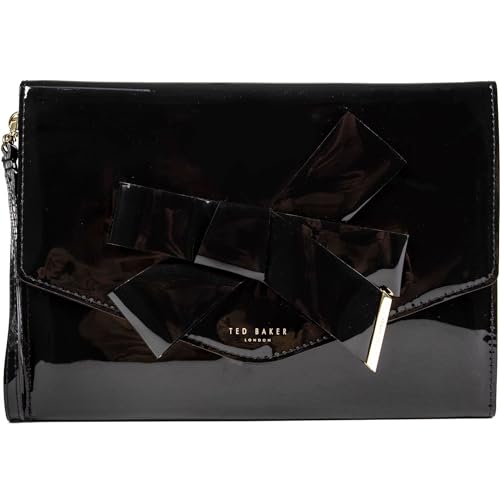Ted Baker Women's Nikkey Knot Bow Envelope Pouch, Black: Buy