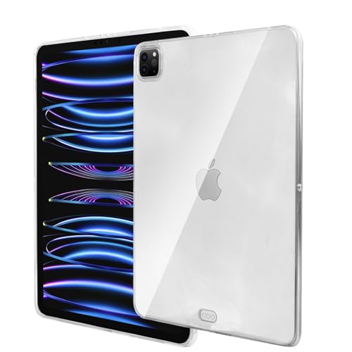 Clear Case For iPad Pro 11 inch 2022, 2021, 2020 (4th, 3rd, 2nd Generation) Soft TPU Case, Transparent Back Cover