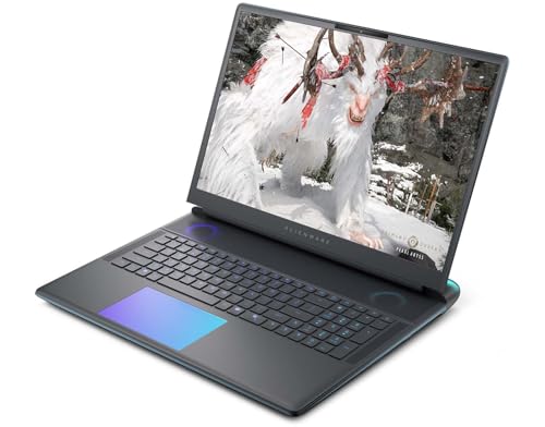 Image of Alienware 18 Area-51 AA18250 AI Gaming Laptop 18 inch WQXGA 300Hz, (Intel Ultra 9-275HX, GeForce RTX 5090 24GB, 64GB DDR5, 8TB PCIe SSD, Win 11 Pro) w /DKZ USB Port Expander