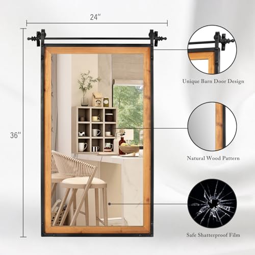 Rectanglefarmhousemirrorsforwall24x36rusticblackbarndoorinspireddecorativehangingmirrorforbathroombedroomlivingroomentryway Urban Country Home Decor Rectangle farmhouse mirrors for wall 24×36 rustic black barn door inspired decorative hanging mirror for bathroom bedroom living room entryway urban country home decor