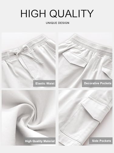 ANRABESS Womens Summer Shorts 2025 Dressy Casual Hiking Cargo Shorts Trendy Outdoor Outfits 6 Pockets - Image 6