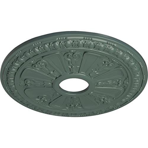 Image of Ekena Millwork CM18RACBF Raymond Ceiling Medallion, Cloud Burst