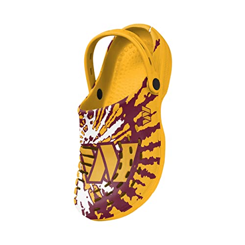 Image of FOCO Mens NFL Team Logo Tie-dye Garden Water Sandals Shoes Slipper Clogs with Strap