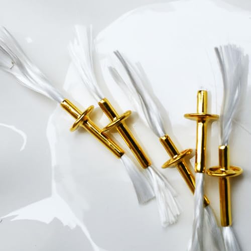 Garneck 2 Pcs Mechas de Fibra de Vidrio para Lámparas de Aceite miniatura 5