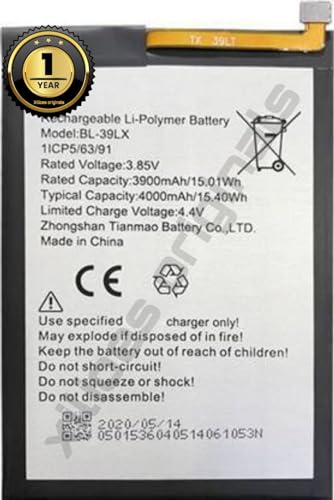 Image of BL-39LX Battery for Infinix Smart 4 X680 / S5 X652 Battery with 1 Year Warranty****(T185)