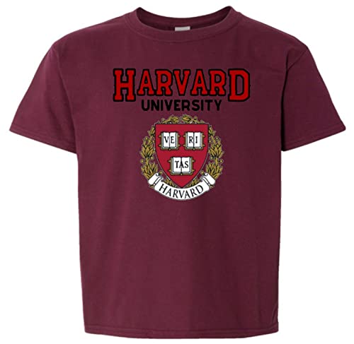 Generic World and Space Harvard Kids T-Shirt (Maroon, S, Regular)