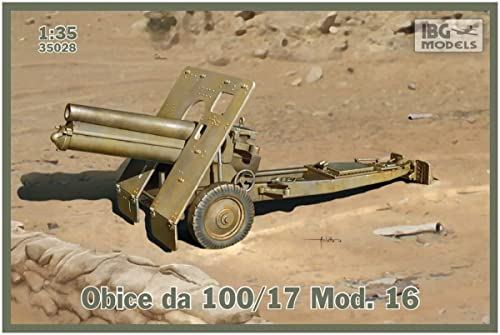 Maquette 1/35 armée italienne IBG PB35028 canon plastique 100 mm Nayzer da100/17 Modèle 16