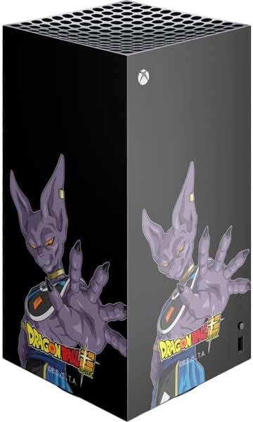 Skinit Decal Gaming Skin Compatible with Xbox Series X Digital Edition Console - Officially Licensed Dragon Ball Super Goku Portrait Super Sayan 4 Design