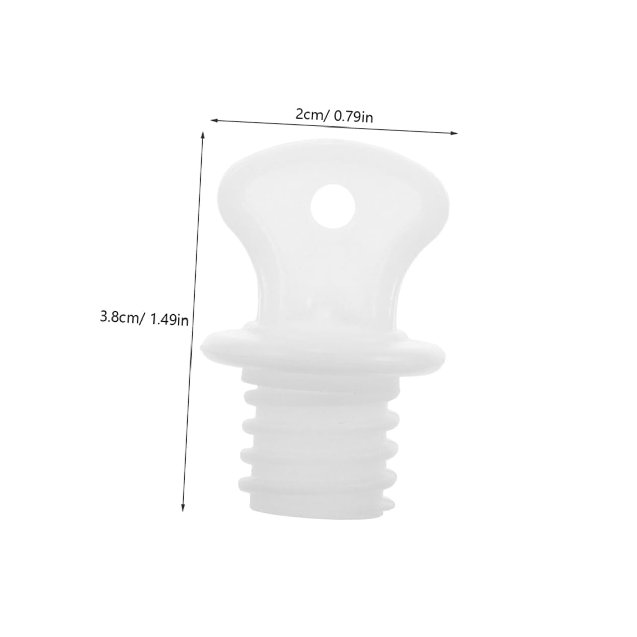 FOMIYES 4pcs Hot Water Bottle Stopper Lid Plastic Sealing Plugs Hot Water Bag Topper Thermal Water Bag Stopper Warm Water Bottle Topper