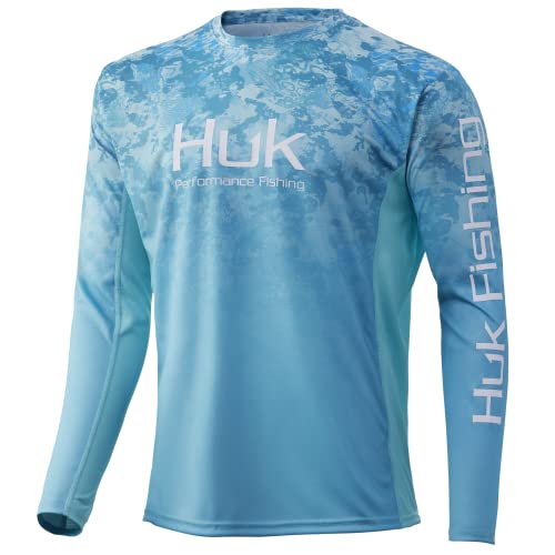 Image of HUK Men's Icon X Long Sleeve Shirt, Performance Fishing Shirt