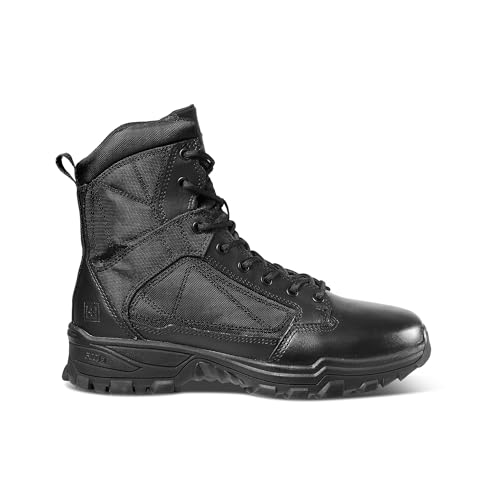Image of 5.11 Tactical Men's Fast-Tac 6-Inch Boots, Professional Work Boot, Lightweight Rugged Duty Patrol Shoe, Black, Style 12380