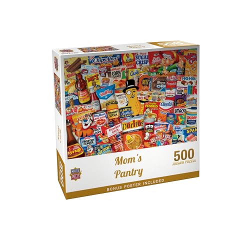 Image of Masterpieces 500 Piece Jigsaw Puzzle for Adults and Families - Mom's Pantry - 19.25 inchx26.63 inch