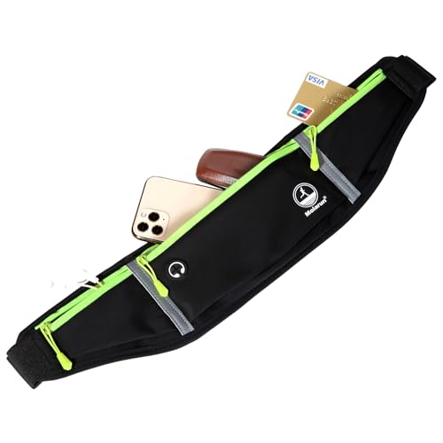 Molarun RNB-1 Slim Running Belt Fanny Packs For Women & Men, Waist Pack Runners Bag Money Belt Phone Holder thumb #3
