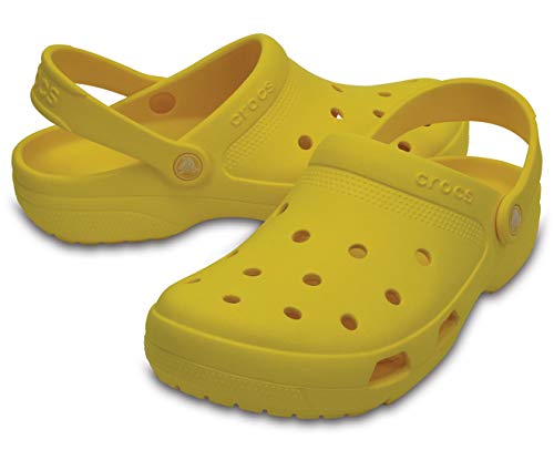 Image of crocs Unisex Adult Lemon Clogs-10 UK (M11) (204151-7C1)