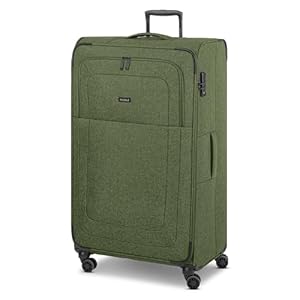 REDOLZ XL Jumbo 4-Rollen Koffer sehr groß 52 x 30 x 90 cm [Sondergröße] Check-in Trolley mit TSA-Schloss | 126 Liter, 4, 3 kg leicht |für Männer & Frauen (Essentials 12)