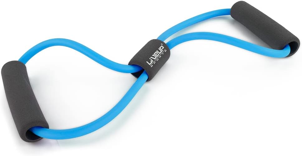 LivEUp Ls3202 Soft Expander Resistance Tube, H Size, Blue/Grey