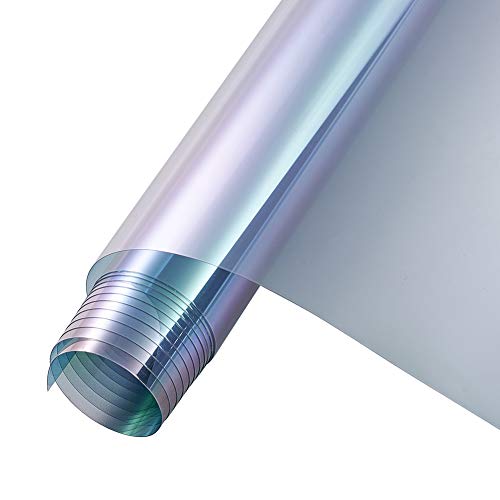 Xhuangtech Chameleon Deep Blue Car Front Window Tint Solar Film Protection Scratch Resistant 67% Vlt 29.52" In X 9.84' Ft Feet #TOP7