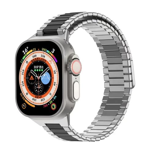 Bracelet Apple Watch aimanté anti-chute en acier pour sécuriser votre iWatch Ultra