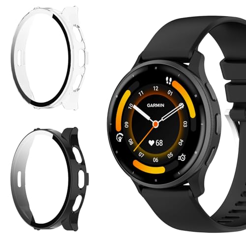 LuFiYa P[X Garmin Venu 3 45 mm p یJo[ [2Zbg] KXtB یP[X X}[gEHb`Jo[ KX ̌^ d|PCf ̉ ^ Jo[ h~  ϏՌ y Garmin