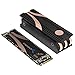 Produktbild Sabrent M.2 NVMe SSD 500GB mit Kühlkörper Gen 4, Internes Solid State 5000 MB/s Lesen, PCIe 4.0 2280, intern Festplatte High Performance kompatibel mit PCs, NUCs Laptops und desktops