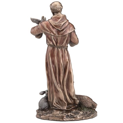 Figura Decorativa San Francisco de Asís 6.1 pulg miniatura 6