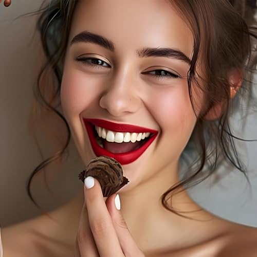 Image of WINNI - Premium 24 Pcs Truffle Chocolates Gift Pack | Belgian Dark Chocolates Gift | Handmade Celebration Chocolate Gift Box For Birthday, Anniversary, Valentine, Partner, Couple, Girlfriend, Boyfriend, Girls, Boys, Students, Kids | Imported Chocolates Bouquet | Return Gift Hamper