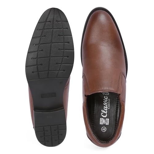 Image of Red Chief Genuine Leather Formal Slip On for Men | Pull-On Shoes for Men | RC3437