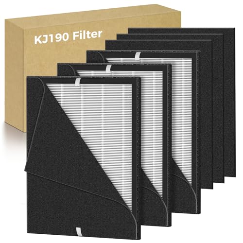 Image of 3 PACK KJ190L Filter Replacement for MOOKA KJ190 KJ190L KJ190H Air Purifier