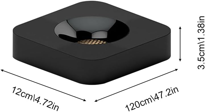 LED Surface Mount Spotlight Ceiling Lighting Fixture Aluminum Square Ceiling Downlight Accent Lamp, 9W Directional Spotlights 9W Ceiling Lights for Living Room Hallway