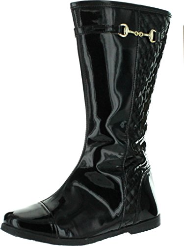 Primigi Girls Tyra Quilted Dress Casual Boots With Buckle