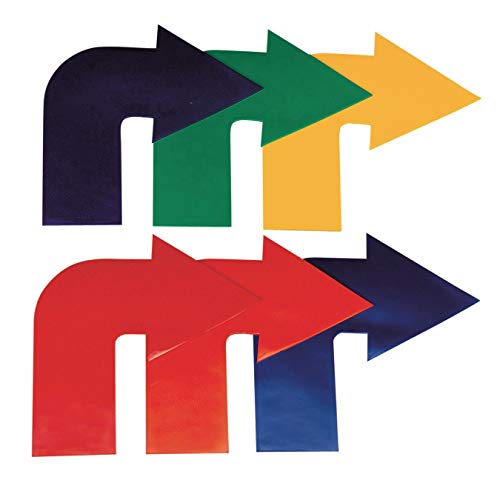 Flèches en vinyle Spectrum S&S Worldwide pour circuits de jeux enfants