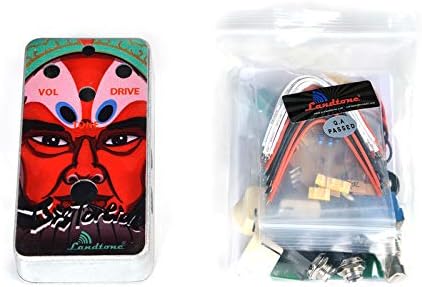 DIY Distortion Guitar Pedal Kit- DS-2 With 1590B Style Aluminum Metal Stomp Box, LT-TR-LPS01