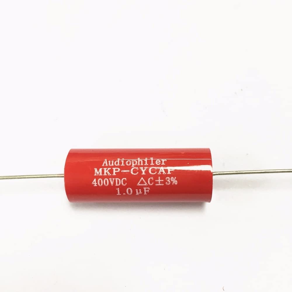 Accessori elettronici 50PCS MKP 400V1UF 1UF 400V Audio Grade AXIAL Condensatore for amplificatori for chitarra valvolare Dispositivi elettronici