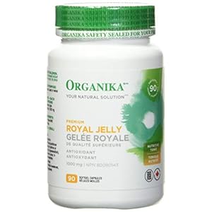 Organika Premium Royal Jelly 1000MG, 90 SFTGEL