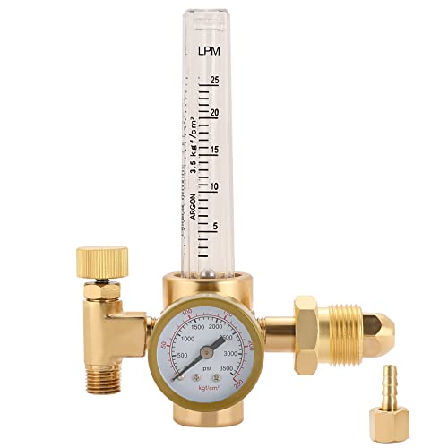 41gAzZD1TOL. SL500 ATPEAM Argon Gas Regulator Flowmeter 0-25lpm CGA-580 for TIG Welder Machine Full Copper Gas Values Welding Accessory for Tig Welding machine